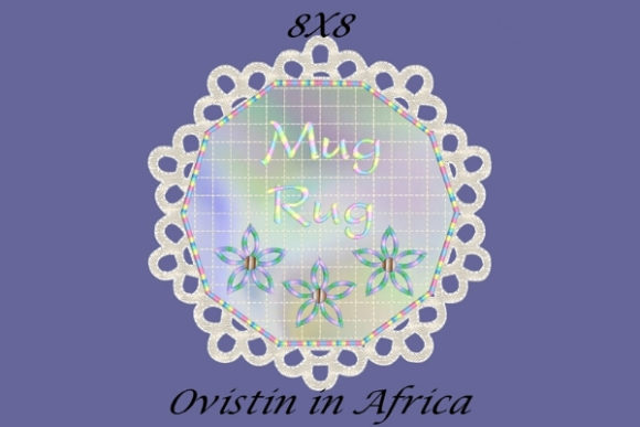 Lovely FSL Mug Rug
